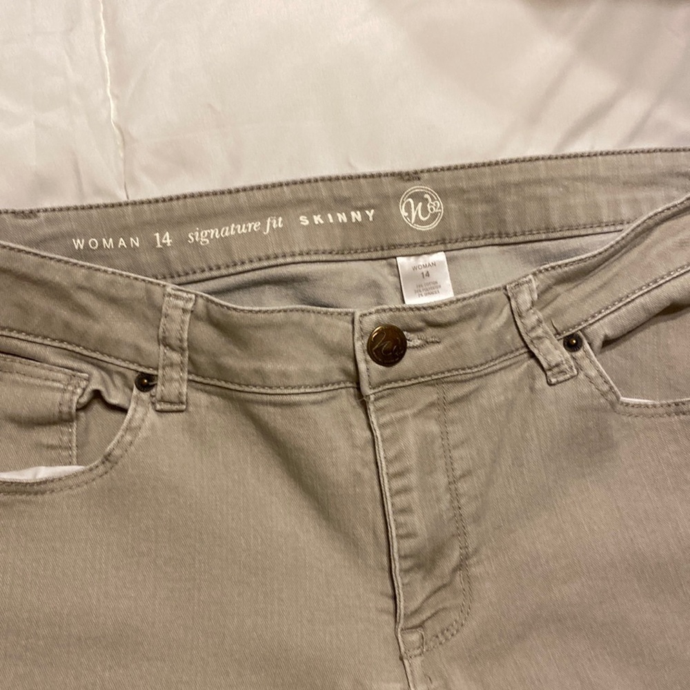 Light Tan Skinny Jeans